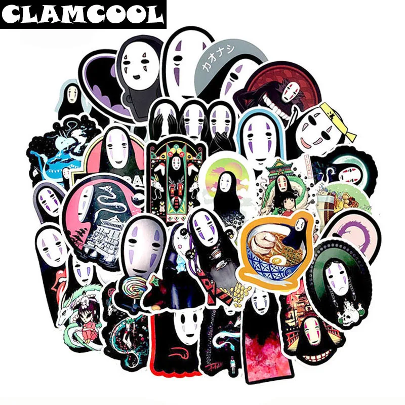 40Pcs Japanese Classic Animation PVC Anime No Face Man Stickers Faceless Man Notebook Luggage Decal Fridge Skateboard Diary
40Pcs Japanese Classic Animation PVC Anime No Face Man Stickers Faceless Man Notebook Luggage Decal Fridge Skateboard Diary