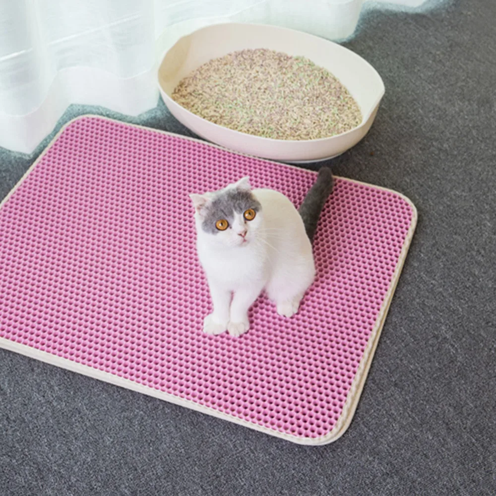 Waterproof Pet Cat Litter Mat Foldable Double-Layer Cats Mat Bottom Non-slip Pet Litter Cat Mat Layer Pet Litter Catcher Mat
Waterproof Pet Cat Litter Mat Foldable Double-Layer Cats Mat Bottom Non-slip Pet Litter Cat Mat Layer Pet Litter Catcher Mat