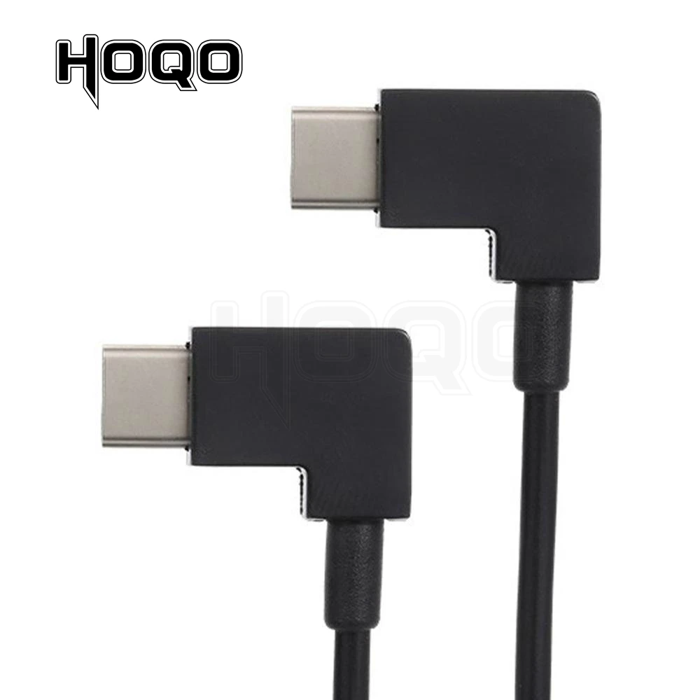 Кабель для передачи данных под прямым углом 90 градусов USB 3.1 Type-c папа Папа 30 см FPV DJI