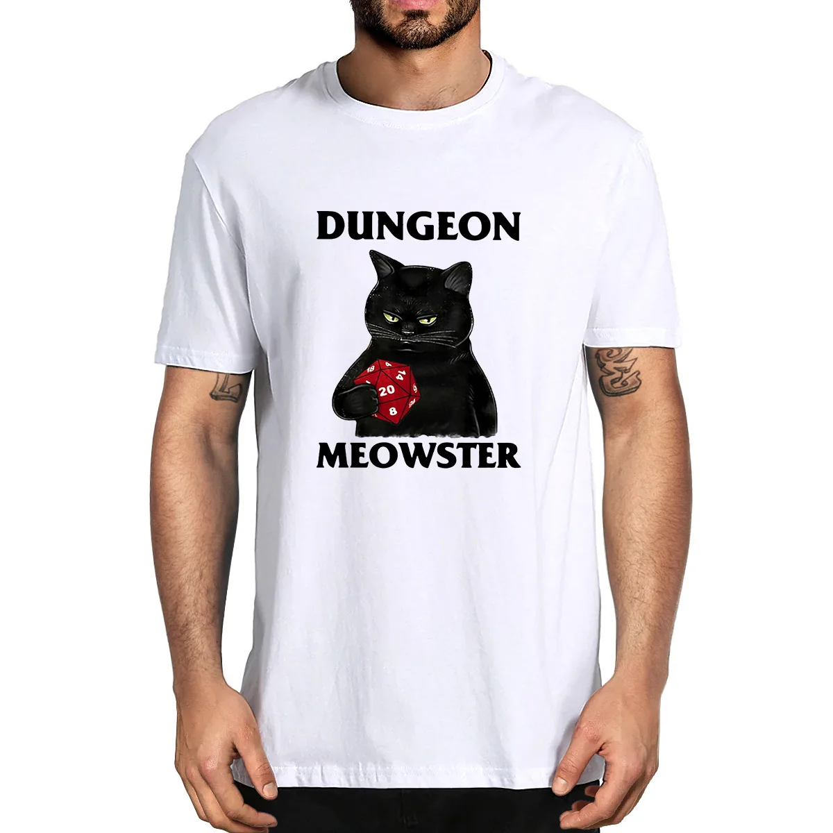 Dungeon Meowster Black Cat Game Funny Vintage Men's Novelty T-Shirt Unisex Humor Streetwear Women Soft Top Tee
Dungeon Meowster Black Cat Game Funny Vintage Men's Novelty T-Shirt Unisex Humor Streetwear Women Soft Top Tee