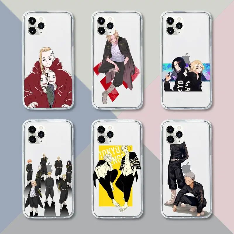 Tokyo Revengers Mikey Phone Case Transparent For iPhone 12 11 pro mini XS XR X max 5 6 s 7 8 plus Soft TPU Clear Mobile bags
Tokyo Revengers Mikey Phone Case Transparent For iPhone 12 11 pro mini XS XR X max 5 6 s 7 8 plus Soft TPU Clear Mobile bags