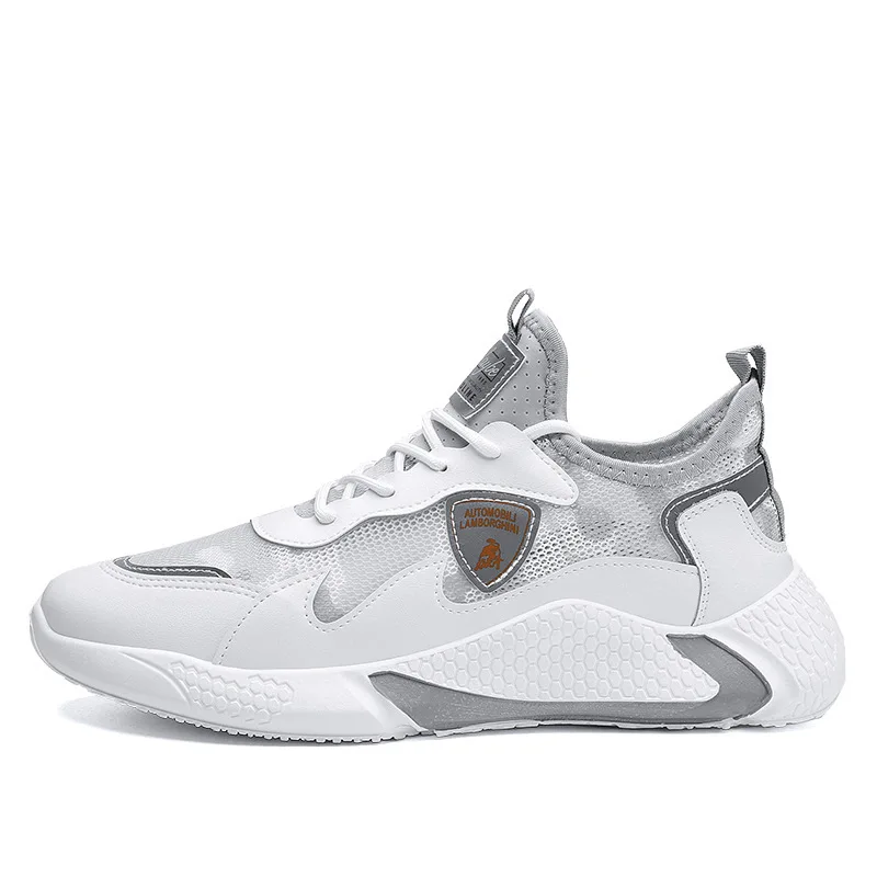 2021 Men's Sneakers Casual Mesh Breathable Fashion Homme Light Thick Bottom Big Size 39-44 White Man Shoes
2021 Men's Sneakers Casual Mesh Breathable Fashion Homme Light Thick Bottom Big Size 39-44 White Man Shoes