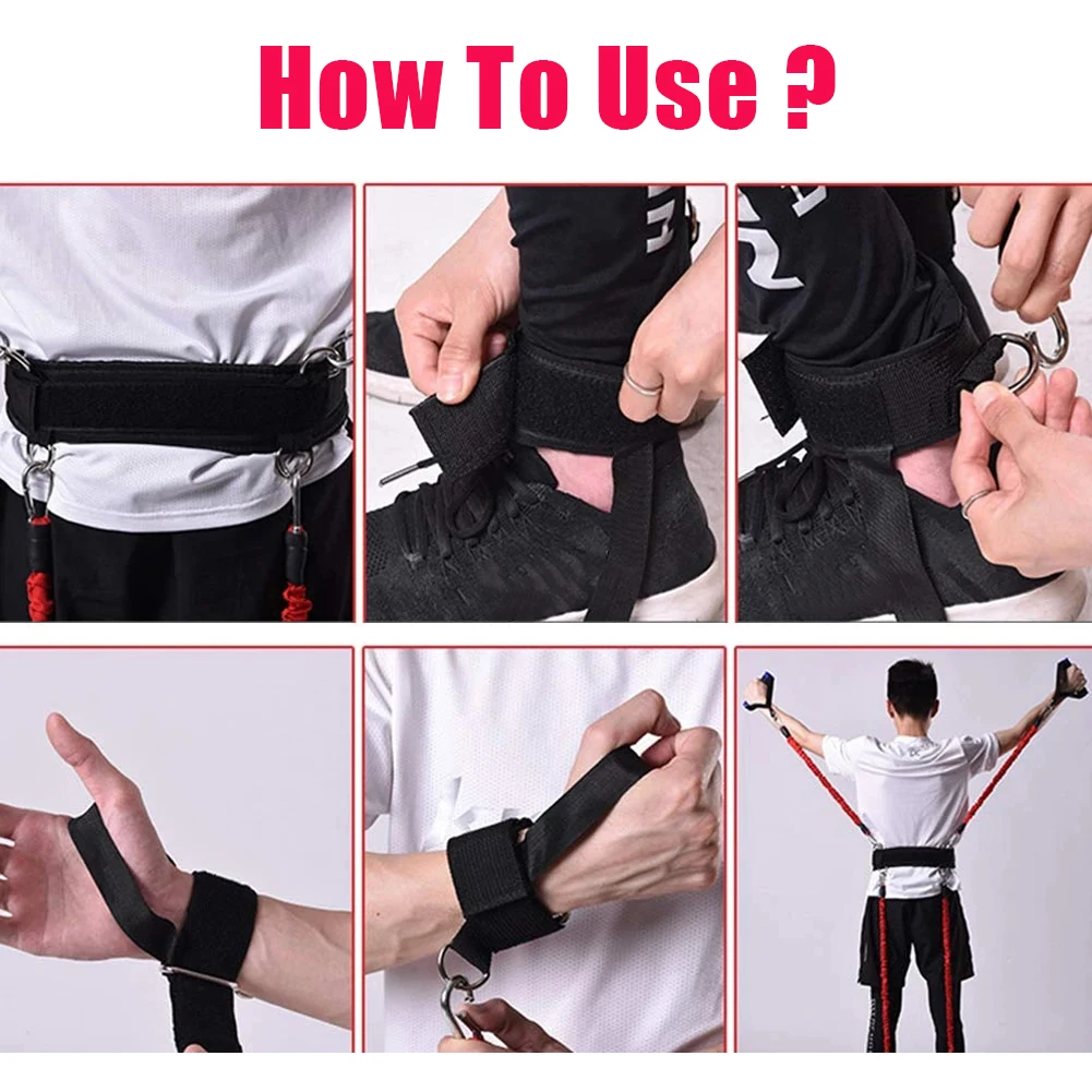 150lb Arm Waist Trainer Bouncing Agile Trainer Boxing Kick Trainer Resistance Rope Suit Fitness Workout Professional Trainer
150lb Arm Waist Trainer Bouncing Agile Trainer Boxing Kick Trainer Resistance Rope Suit Fitness Workout Professional Trainer