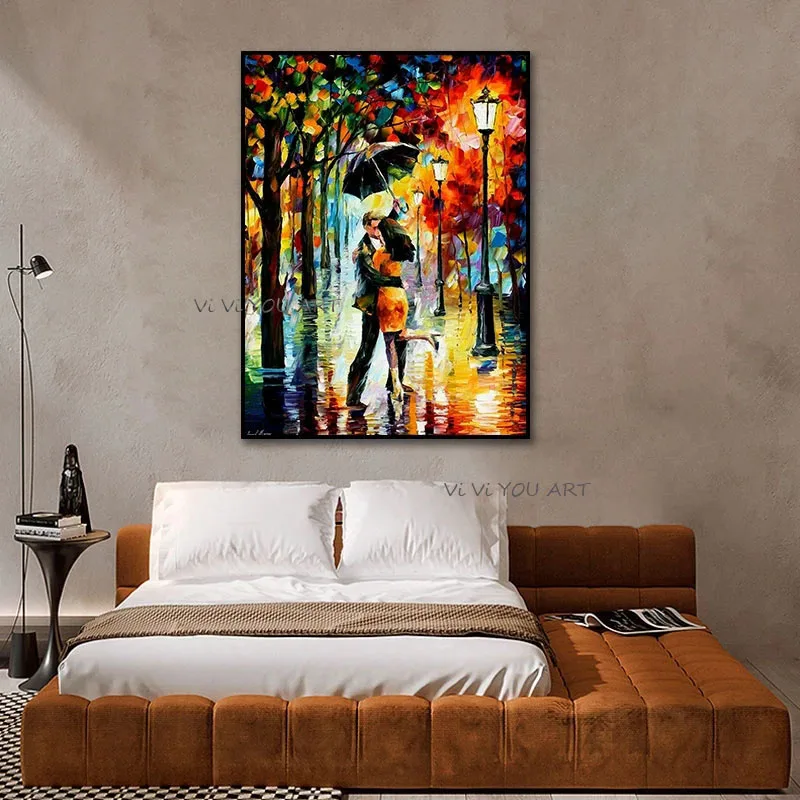 Hand Painted animal Oil Painting Wall Art painting Colorful Roadside Couples Decorative Modern Canvas art Living Room No Frame
Hand Painted animal Oil Painting Wall Art painting Colorful Roadside Couples Decorative Modern Canvas art Living Room No Frame