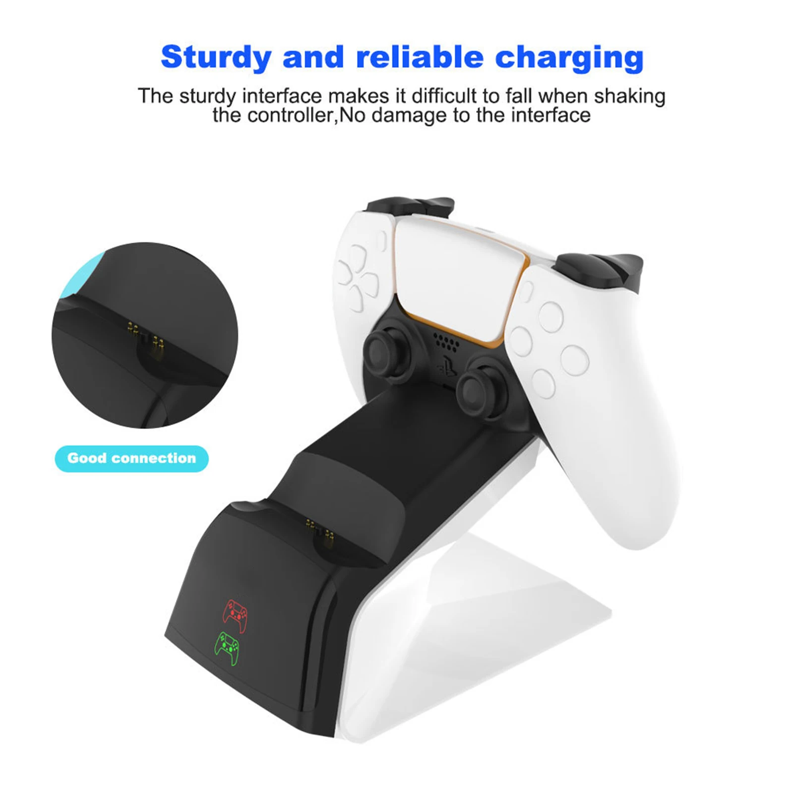EU Standard Charging Station For PS5 Dual Controller Charger AC 100-240V USB Fast Charging Station Dock For PS5 Charging Base
EU Standard Charging Station For PS5 Dual Controller Charger AC 100-240V USB Fast Charging Station Dock For PS5 Charging Base