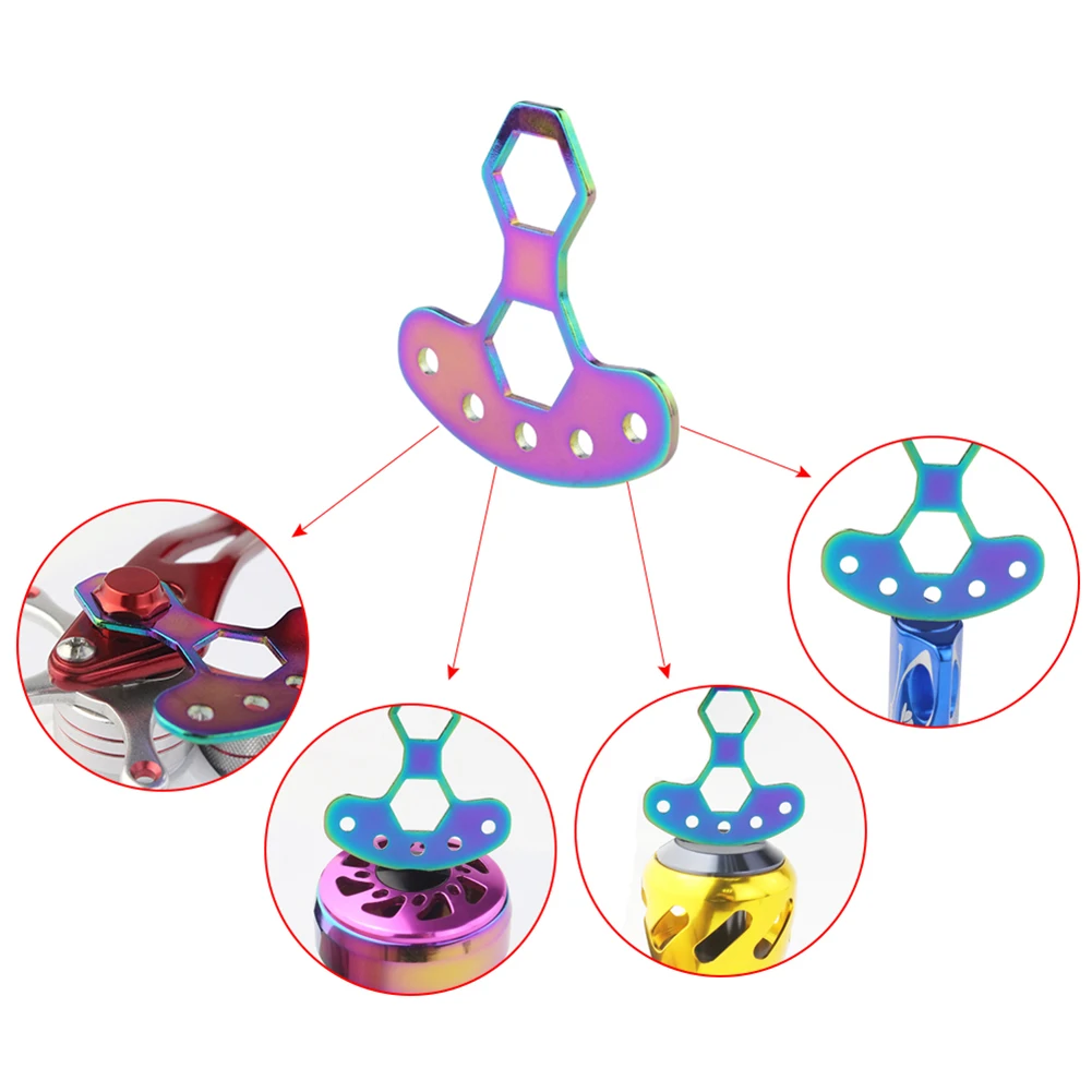Fishing Handle Knob Cap Open Remove Tool Portable Fishing Reel Screw Remover Wrench Part Fishing Reel Wrench Tackle Tool
Fishing Handle Knob Cap Open Remove Tool Portable Fishing Reel Screw Remover Wrench Part Fishing Reel Wrench Tackle Tool