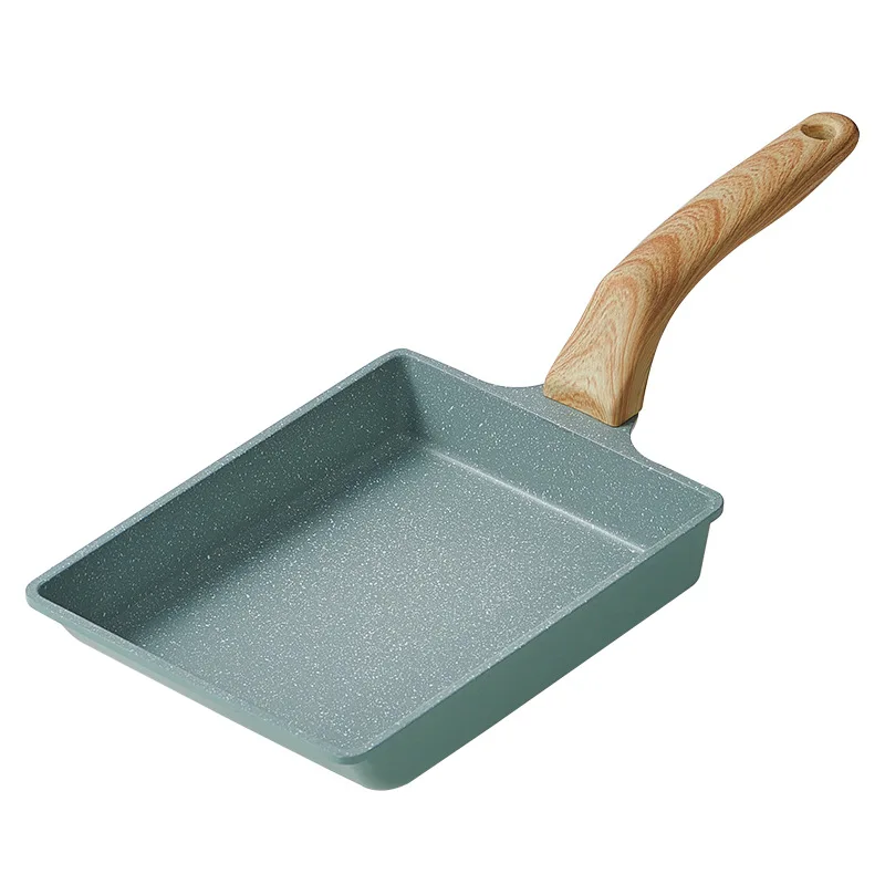 Japanese Style Tamagoyaki Frying Pan Non-Stick Pan Egg Rolls Pan Steak Frying Pans General Use For Gas Induction Cooker
Japanese Style Tamagoyaki Frying Pan Non-Stick Pan Egg Rolls Pan Steak Frying Pans General Use For Gas Induction Cooker