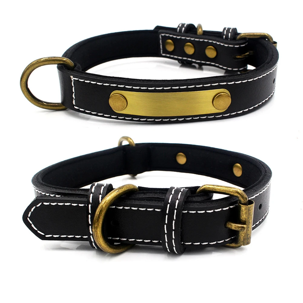 Personalized Adjustable Genuine Leather Cat Collar Neck Buckle Strap Belt Small Medium Large Kitten Labrador Necklace
Personalized Adjustable Genuine Leather Cat Collar Neck Buckle Strap Belt Small Medium Large Kitten Labrador Necklace