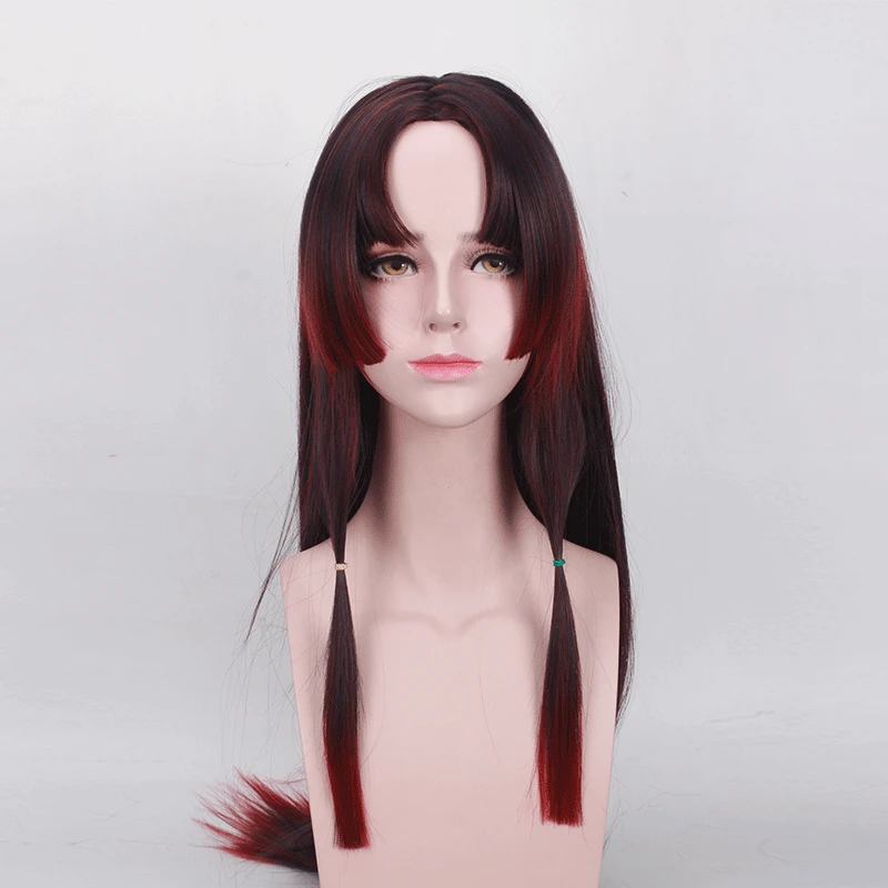 Костюм для косплея Onmyoji Vampirella, термостойкий парик, волосы для Хэллоуина, женский парик для косплея, 80 см 
Костюм для косплея Onmyoji Vampirella, термостойкий парик, волосы для Хэллоуина, женский парик для косплея, 80 см