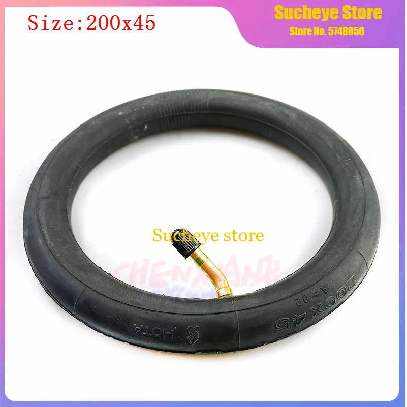 High Quality 8-inch 200x45 Inner Tube 200*45 Inner Tyre for Etwow Electric Scooter Rear Wheel Modification Accessory
High Quality 8-inch 200x45 Inner Tube 200*45 Inner Tyre for Etwow Electric Scooter Rear Wheel Modification Accessory