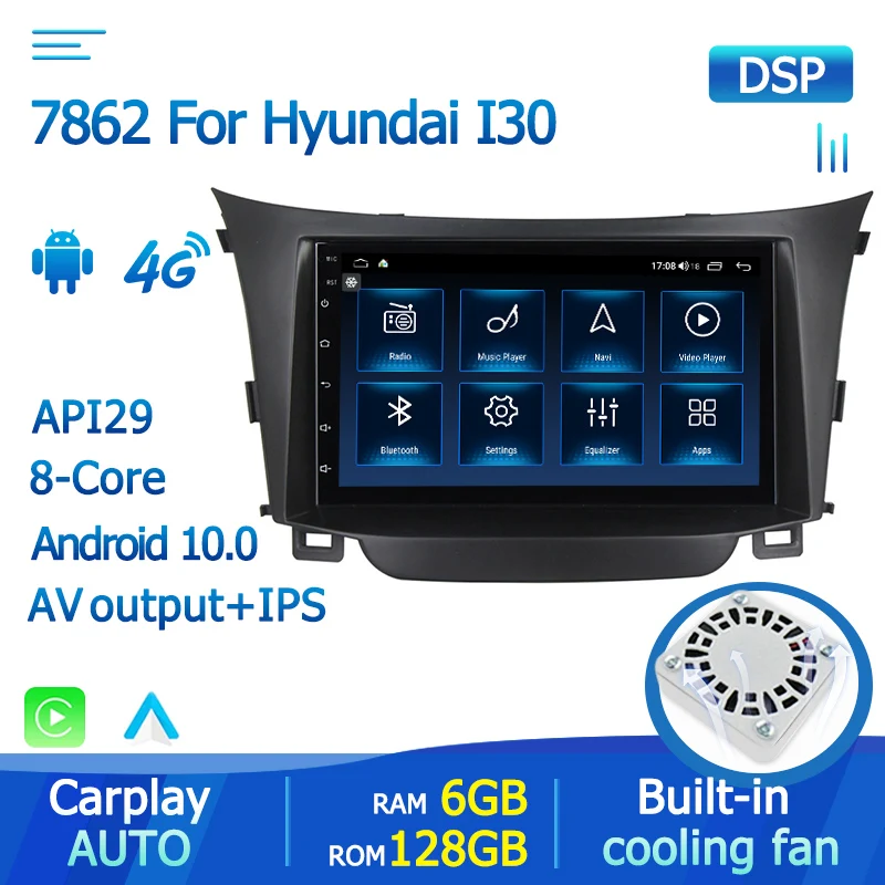 Yelloberry Android 10.0 car Multimedia Player For Hyundai I30 Elantra GT 2012+ car stereo carplay AUTO 4GLTE BT IPS screen
Yelloberry Android 10.0 car Multimedia Player For Hyundai I30 Elantra GT 2012+ car stereo carplay AUTO 4GLTE BT IPS screen