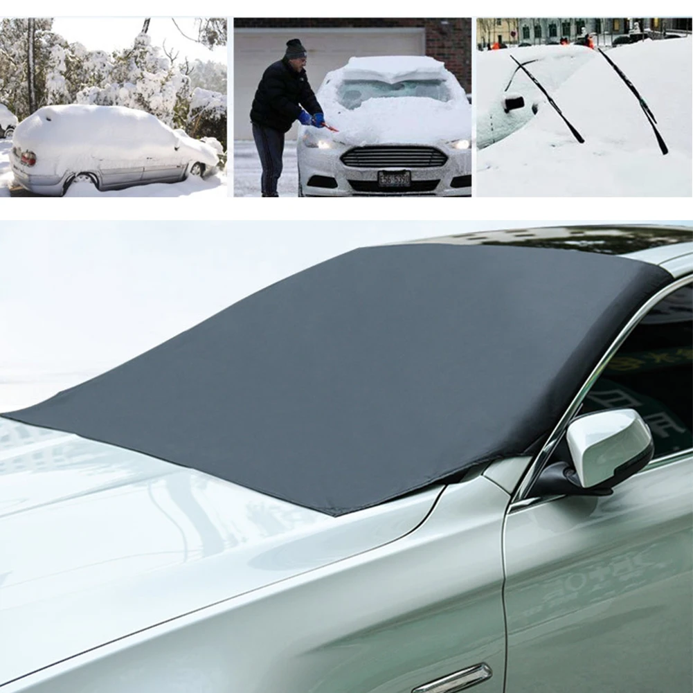 Magnetic Edges Car Snow Cover Frost Car Windshield Snow Cover Car Sun Shade Cover Waterproof Windshield Protector Car Truck SUV
Magnetic Edges Car Snow Cover Frost Car Windshield Snow Cover Car Sun Shade Cover Waterproof Windshield Protector Car Truck SUV