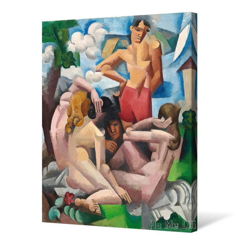 The Bathers Abstract Canvas Print Wall Art For Living Room Bedroom Bathroom Decor
The Bathers Abstract Canvas Print Wall Art For Living Room Bedroom Bathroom Decor