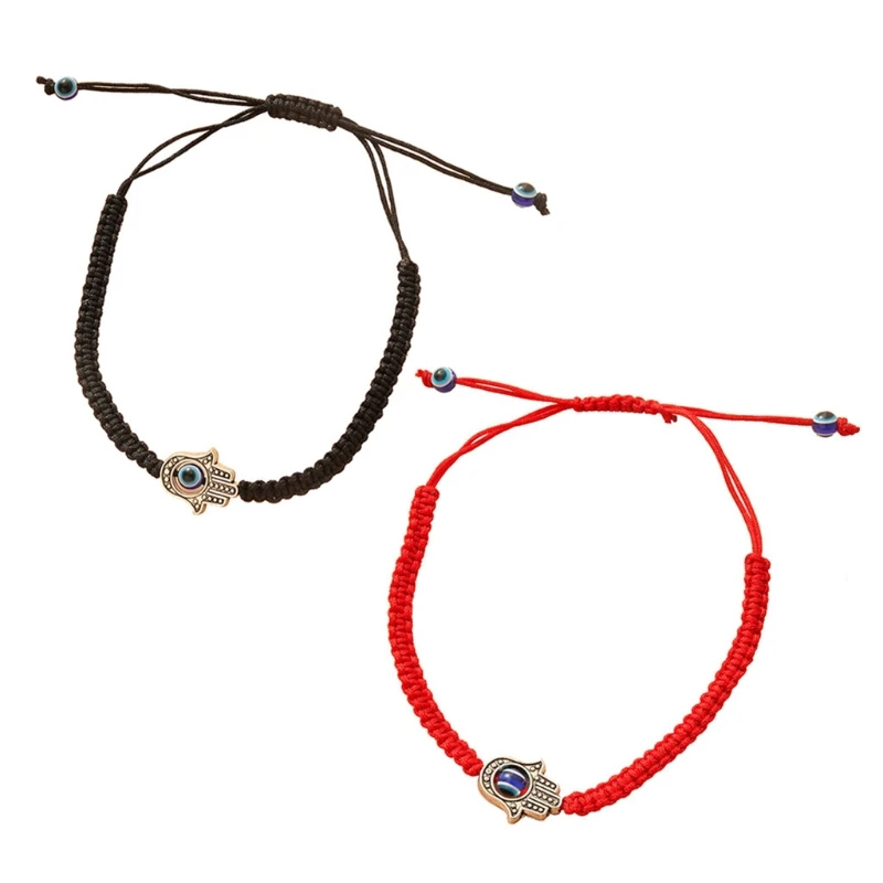 Evil Eye Pendant Bracelet Anklet Red/Black Line Hand Turtle Pendant Adjustable Braided Bracelet Anklet Jewelry Unisex
Evil Eye Pendant Bracelet Anklet Red/Black Line Hand Turtle Pendant Adjustable Braided Bracelet Anklet Jewelry Unisex