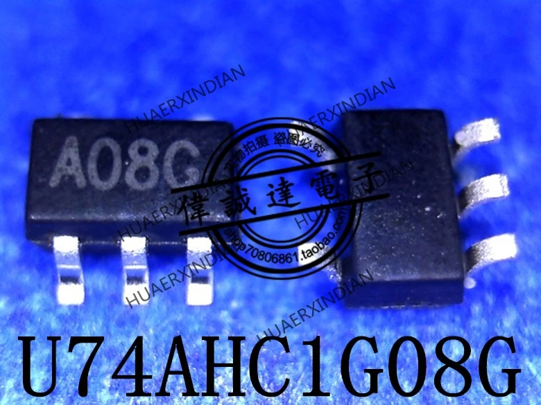 1 шт. новый оригинальный U74AHC1G08G-AL5-R Тип A08G SOT23-5 в наличии реальное изображение |