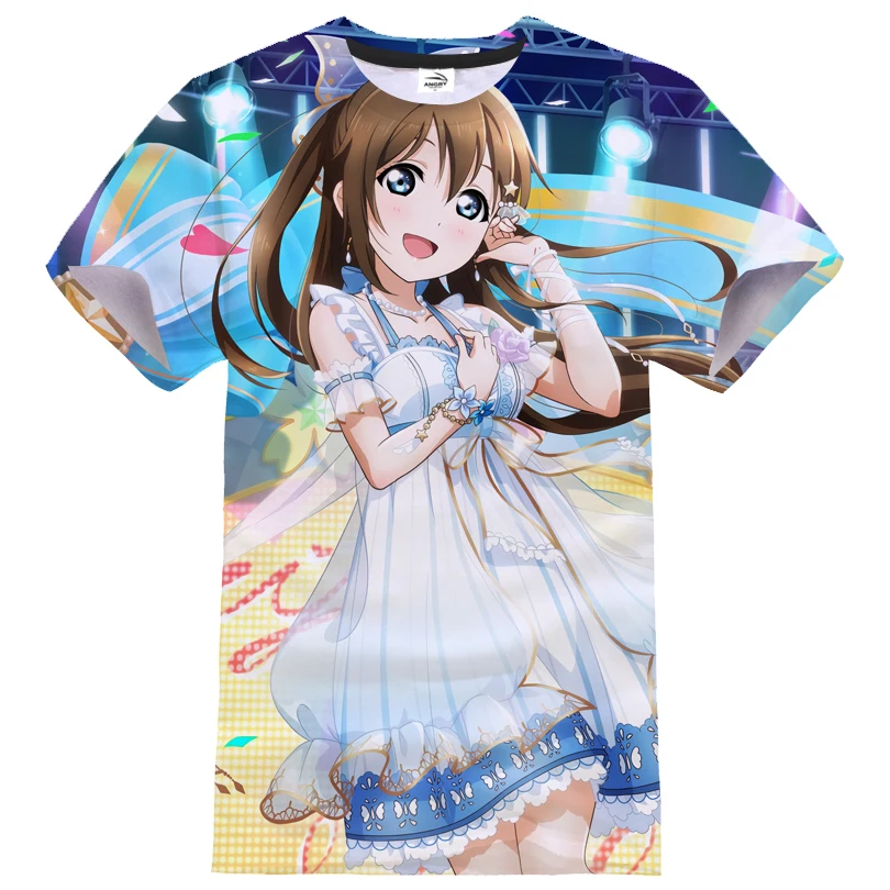 Kawaii Girl T-shirt Anime 3D Print Streetwear Love Live Men Women Hip Hop Tshirt Sport Casual Unisex Shirt Fashion Tops Clothing
Kawaii Girl T-shirt Anime 3D Print Streetwear Love Live Men Women Hip Hop Tshirt Sport Casual Unisex Shirt Fashion Tops Clothing