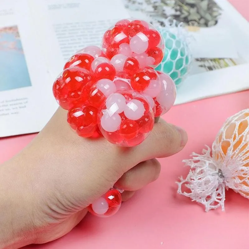 1 pc Clear Stress Balls Reliever Colorful Ball Autism Mood Squeeze Relief Healthy Toy Fun Gadget Vent Children Gift Fidget Toy
1 pc Clear Stress Balls Reliever Colorful Ball Autism Mood Squeeze Relief Healthy Toy Fun Gadget Vent Children Gift Fidget Toy