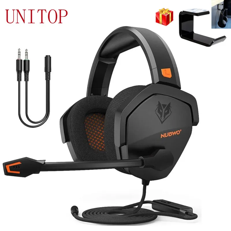 Игровые наушники UNITOP NUBWO N16 3,5 мм, музыкальная гарнитура, стереонаушники-вкладыши, проводные наушники с микрофоном для ПК, PS4, Skype, Xbox One
Игровые наушники UNITOP NUBWO N16 3,5 мм, музыкальная гарнитура, стереонаушники-вкладыши, проводные наушники с микрофоном для ПК, PS4, Skype, Xbox One