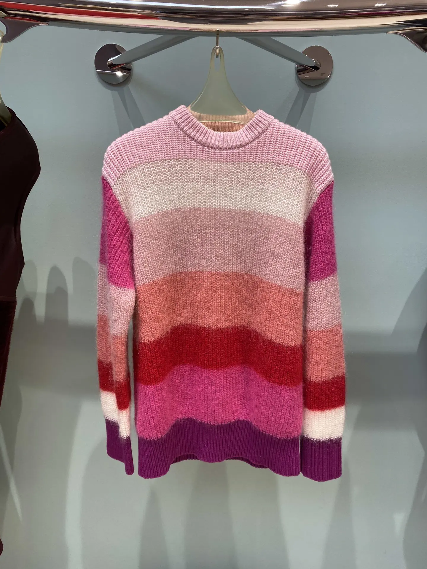 New Ladies 2021 Fashion Long Sleeve Sexy Casual Multicolor Stitching Knit Top 1203
New Ladies 2021 Fashion Long Sleeve Sexy Casual Multicolor Stitching Knit Top 1203