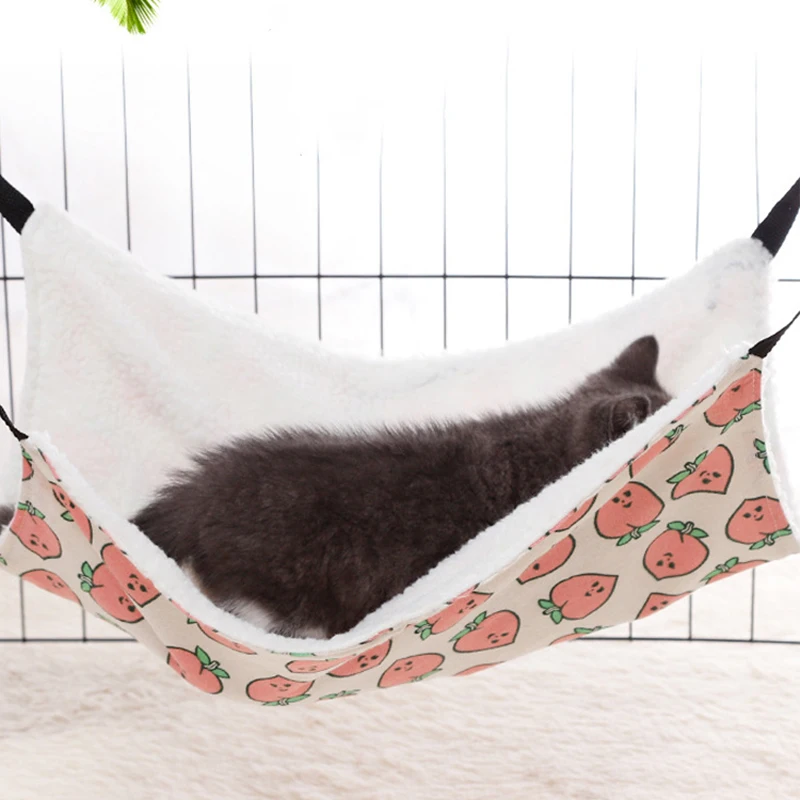 Soft Cat Hammock Hanging Cats Beds Winter Pet Mat Small Dog Nest Short Plush Warm Kitten House Sofa Cushion for Cat 
Soft Cat Hammock Hanging Cats Beds Winter Pet Mat Small Dog Nest Short Plush Warm Kitten House Sofa Cushion for Cat