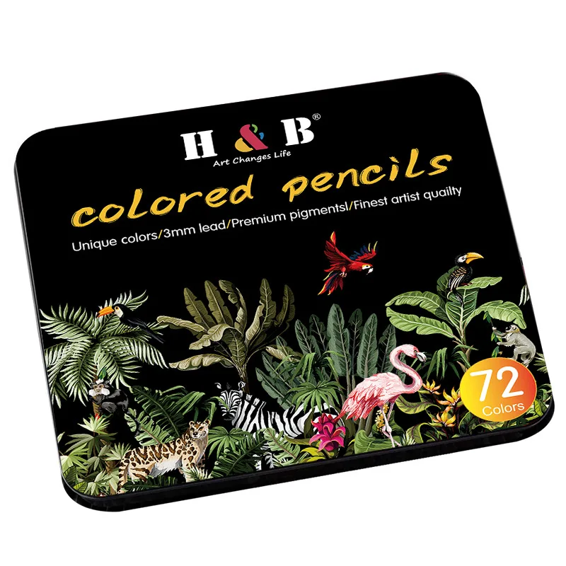 72/120 Colors Oily Colored Pencils Set Metal Iron Box Drawing Painting School For Students Beginners Art Supplies
72/120 Colors Oily Colored Pencils Set Metal Iron Box Drawing Painting School For Students Beginners Art Supplies