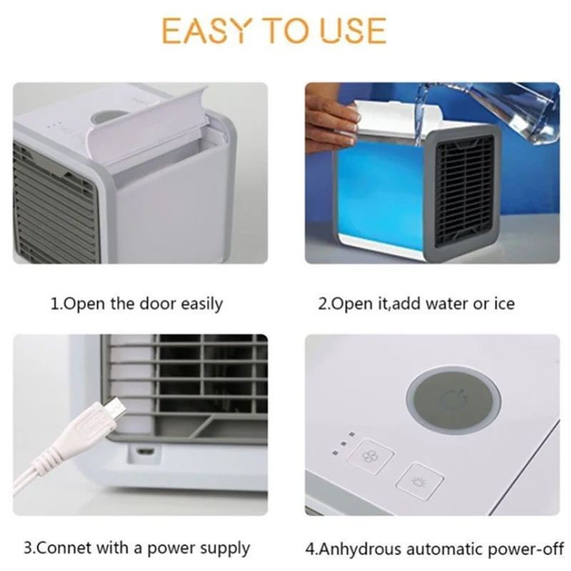 Usb Air Conditioner Fan Air Cooler7 Colors LED USB Personal Space Cooler Fan Air Cooling Fanusb air conditioner Fan Desk
Usb Air Conditioner Fan Air Cooler7 Colors LED USB Personal Space Cooler Fan Air Cooling Fanusb air conditioner Fan Desk