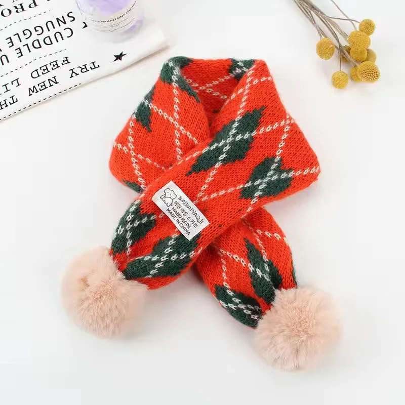 Wool Knitted warm and comfortable Children's scarf baby cute cartoon plush scarf girls kids thickened warm collar
Wool Knitted warm and comfortable Children's scarf baby cute cartoon plush scarf girls kids thickened warm collar