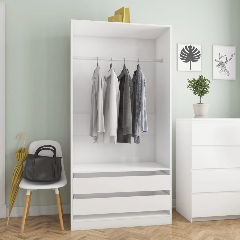 Bedroom Cabinets Wardrobe High Gloos White Quality Chipboard 100X50X200 Cm Minimalist Modern Home Closet Bedroom Furniture
Bedroom Cabinets Wardrobe High Gloos White Quality Chipboard 100X50X200 Cm Minimalist Modern Home Closet Bedroom Furniture