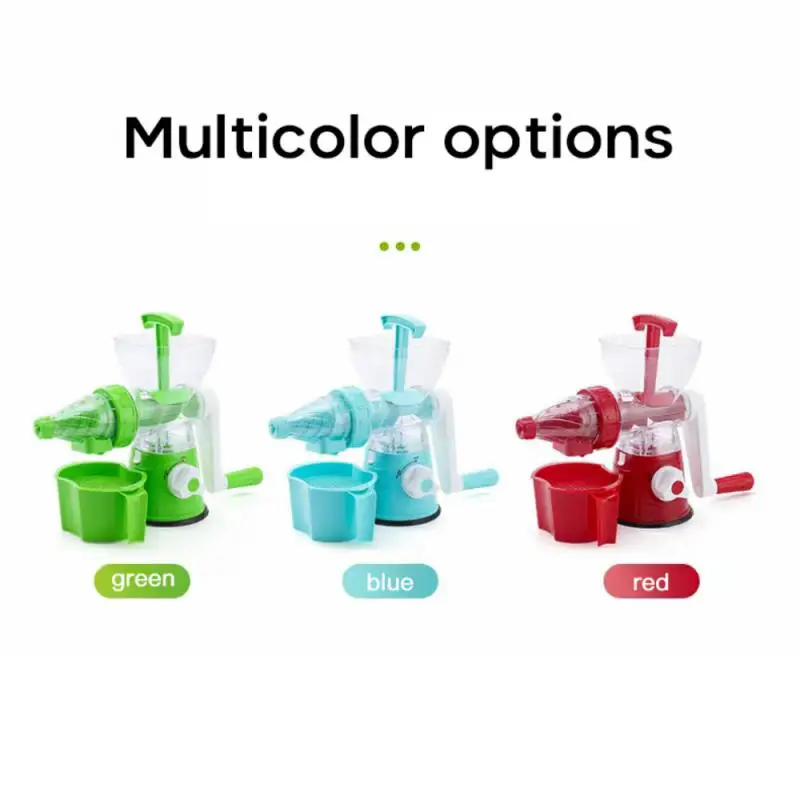 Multifuctional Kitchen Manual Hand Crank Single Auger Juicer with Suction Base Hand Juicer for Wheatgrass Fruit Vegetable Tools 
Multifuctional Kitchen Manual Hand Crank Single Auger Juicer with Suction Base Hand Juicer for Wheatgrass Fruit Vegetable Tools