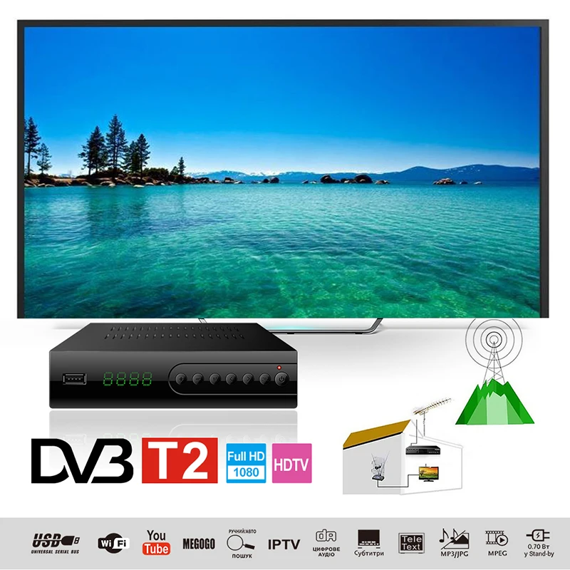 DVB-C комбинированный ТВ-тюнер DVB T2 цифровой ТВ-приемник H.264 декодер телеприставка
DVB-C комбинированный ТВ-тюнер DVB T2 цифровой ТВ-приемник H.264 декодер телеприставка