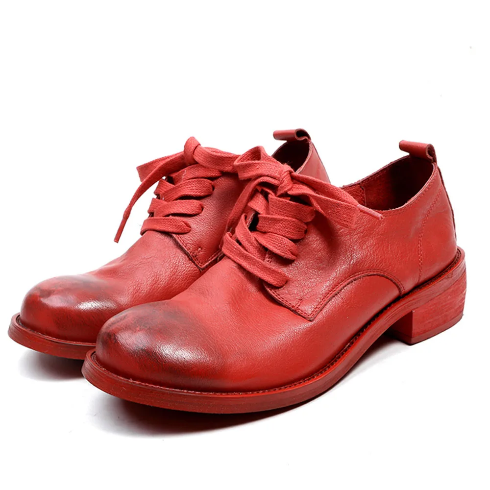 Luxury Brand Top Quality Genuine Leather Square Heels Shoelace Women Shoes Natural Skin Footwear Female Big Size 43
Luxury Brand Top Quality Genuine Leather Square Heels Shoelace Women Shoes Natural Skin Footwear Female Big Size 43
