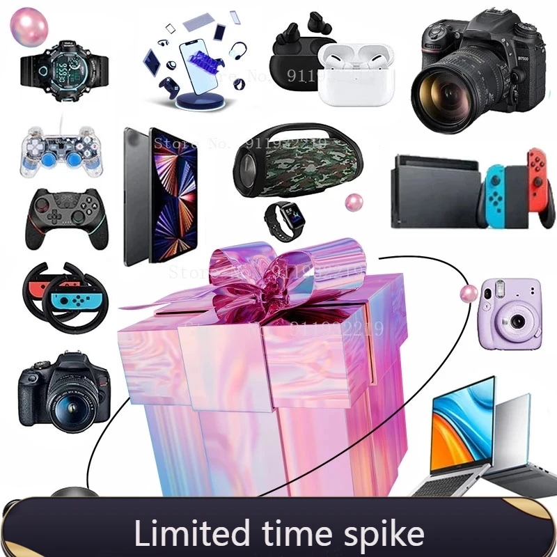 High Quality Mystery Box 100% Winning 2021 Novelty Surprise Gift Lucky Random Products Phone, Cameras, Drones Anything Possible
High Quality Mystery Box 100% Winning 2021 Novelty Surprise Gift Lucky Random Products Phone, Cameras, Drones Anything Possible