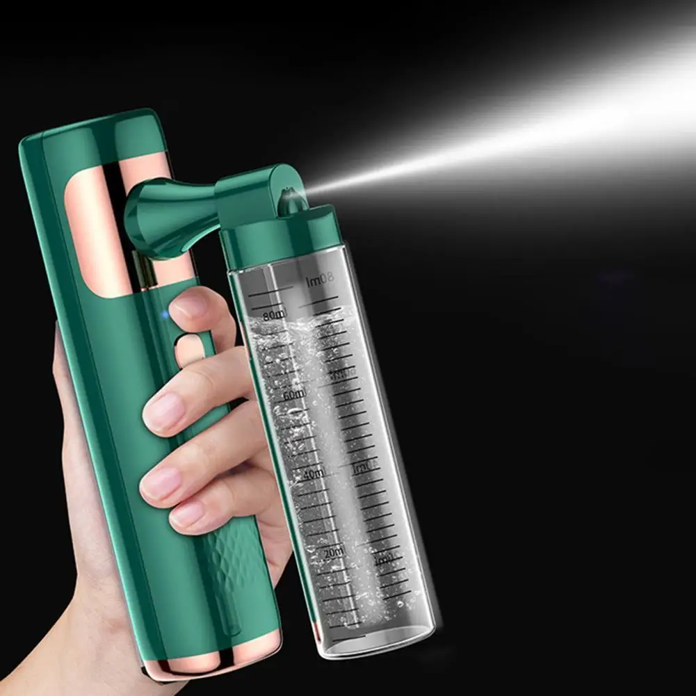 1 Set Atomizer Sprayer Handheld Heat-Resistant ABS Electric Fogger Machine Wireless Liquid Sprayer Home Steaming Atomizer 2021
1 Set Atomizer Sprayer Handheld Heat-Resistant ABS Electric Fogger Machine Wireless Liquid Sprayer Home Steaming Atomizer 2021