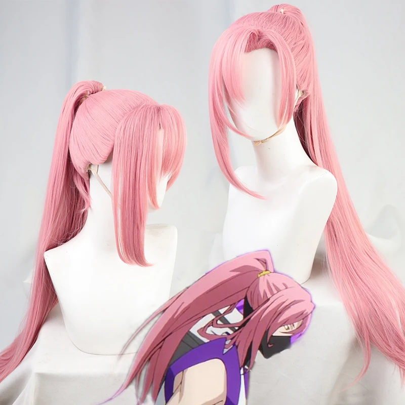 Anime SK∞ Cherry Blossom Cosplay Wigs Long Straight Pigtail Pink Ponytail Heat Resistant Synthetic Hair Wig + Wig Cap
Anime SK∞ Cherry Blossom Cosplay Wigs Long Straight Pigtail Pink Ponytail Heat Resistant Synthetic Hair Wig + Wig Cap