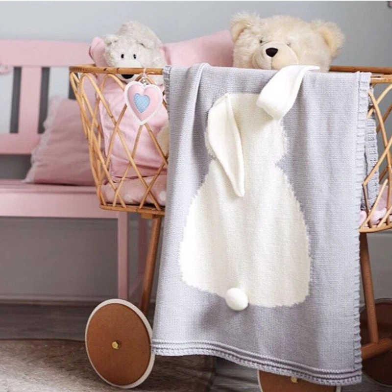 Cartoon Knitted Blanket Children Infant Sleeping Swaddle Wrap Sleepsack Bedding Sofa Photography Shooting props Child Kid 
Cartoon Knitted Blanket Children Infant Sleeping Swaddle Wrap Sleepsack Bedding Sofa Photography Shooting props Child Kid