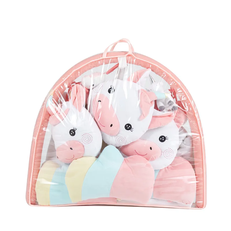 Plush Baby Gym Hout Toys Baby Play Gym Soft Unicorn Baby Rack Playmat Tummy Time Activity Mats with Frame Nursery Sensory Items
Plush Baby Gym Hout Toys Baby Play Gym Soft Unicorn Baby Rack Playmat Tummy Time Activity Mats with Frame Nursery Sensory Items
