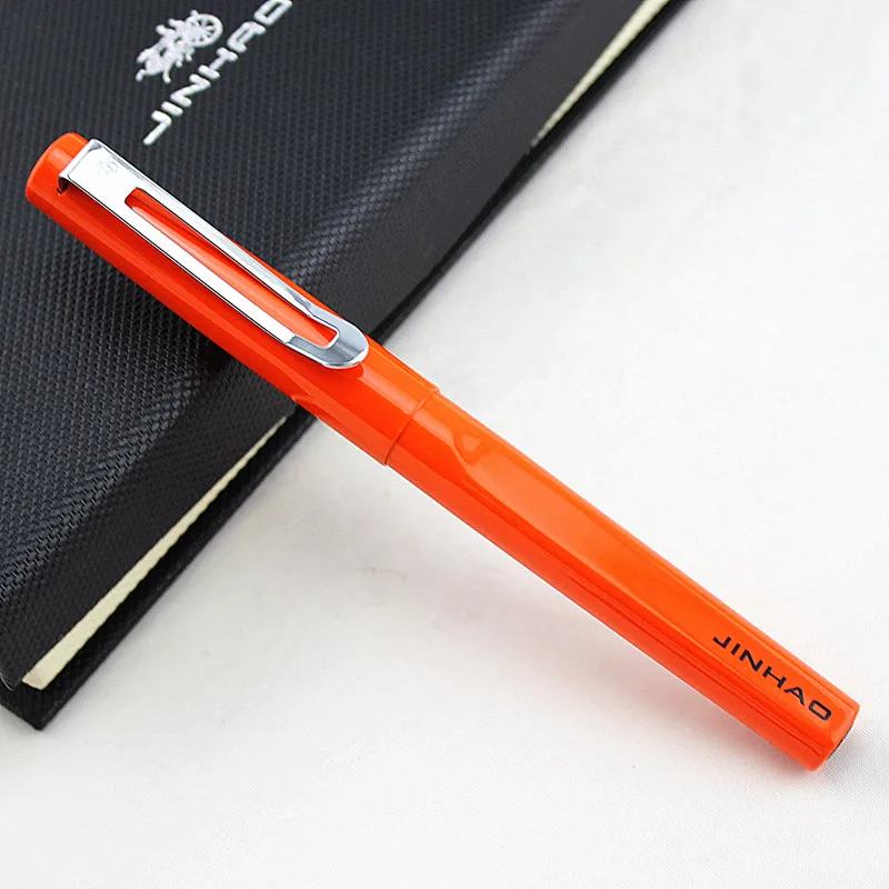 Jinhao full Metal Roller Ball Pen Orange Roller pen for Gifts Office Supplies Materials Free shipping
Jinhao full Metal Roller Ball Pen Orange Roller pen for Gifts Office Supplies Materials Free shipping