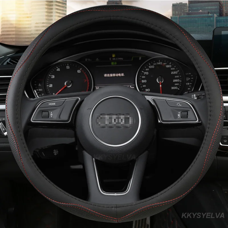 Чехол на руль автомобиля, нескользящий чехол 38 см из кожи, для Audi A1, A2, A3, A4, A5, A6, A7, A8l, Q2, Q3, Q5, Q7, S1, S2, S3, Sportback Avant
Чехол на руль автомобиля, нескользящий чехол 38 см из кожи, для Audi A1, A2, A3, A4, A5, A6, A7, A8l, Q2, Q3, Q5, Q7, S1, S2, S3, Sportback Avant