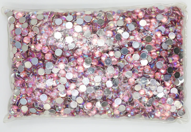 Light Pink AB Color 1.5~10mm Flat Back Round Acrylic Rhinestones Beads / Stones ,3D Acrylic Nail Art / Garment Decoration
Light Pink AB Color 1.5~10mm Flat Back Round Acrylic Rhinestones Beads / Stones ,3D Acrylic Nail Art / Garment Decoration