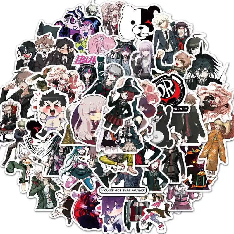 Популярные японские аниме граффити Danganronpa 100 шт./лот сделай сам эстетические