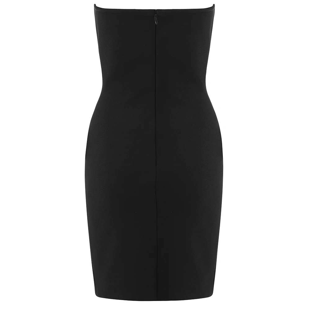Women Sexy Summer Designer Strapless Sparkly Glitter Black Bandage Dress 2021 Ladies Elegant Bodycon Party Dress Vestido 68cm
Women Sexy Summer Designer Strapless Sparkly Glitter Black Bandage Dress 2021 Ladies Elegant Bodycon Party Dress Vestido 68cm