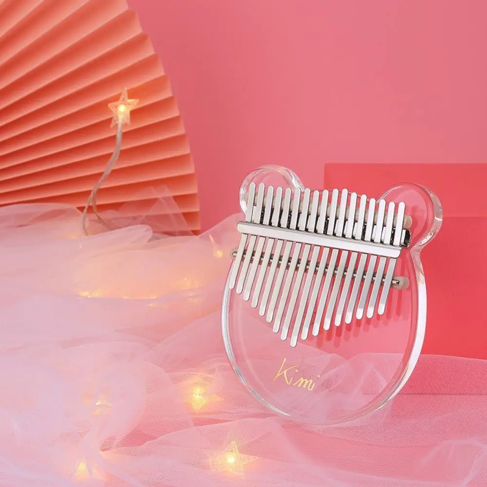 Kimi Kalimba Acrylic 17 Key Transparent Thumb Piano Mbira Sanza With Tuner Hammer Gig Kalimba Musical Instrument
Kimi Kalimba Acrylic 17 Key Transparent Thumb Piano Mbira Sanza With Tuner Hammer Gig Kalimba Musical Instrument