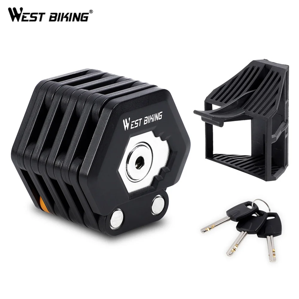 WEST BIKING-Folding Mountain Bike Padlock High Security Lock Anti-theft Electric Bicycle Cycling Chain
WEST BIKING-Folding Mountain Bike Padlock High Security Lock Anti-theft Electric Bicycle Cycling Chain