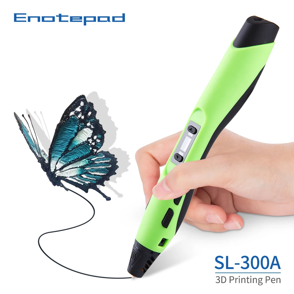 Enotepad Children 3D Pens 3D Drawing Printing Pen with LCD Screen Toys For Kids Birthday Gift Craft
Enotepad Children 3D Pens 3D Drawing Printing Pen with LCD Screen Toys For Kids Birthday Gift Craft