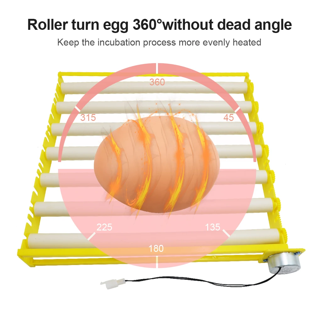 1 Set New Roller egg tray Automatic turn eggs Chicken Duck Quail Goose Bird Poultry Eggs Tray Farm Incubation Tools Supplies
1 Set New Roller egg tray Automatic turn eggs Chicken Duck Quail Goose Bird Poultry Eggs Tray Farm Incubation Tools Supplies