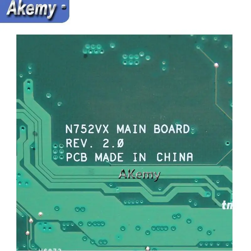 Akemy N752VX With I5-6300HQ CPU GTX950M motherboard REV2.0 For Asus N752V N752VX laptop mainboard Tested Working
Akemy N752VX With I5-6300HQ CPU GTX950M motherboard REV2.0 For Asus N752V N752VX laptop mainboard Tested Working