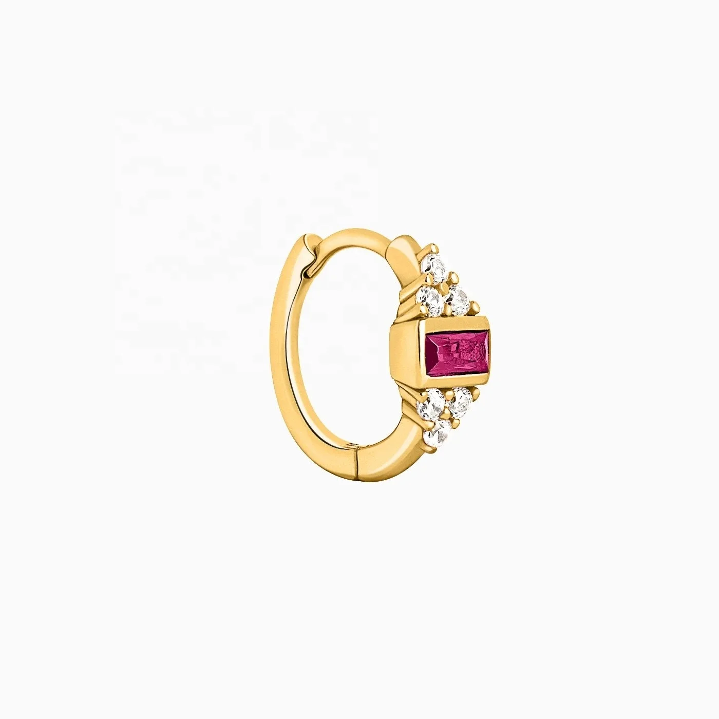 Original Brand Fashionable Custom Jewelry 18k Gold 925 Sterling Silver CZ Hoop Earrings
Original Brand Fashionable Custom Jewelry 18k Gold 925 Sterling Silver CZ Hoop Earrings