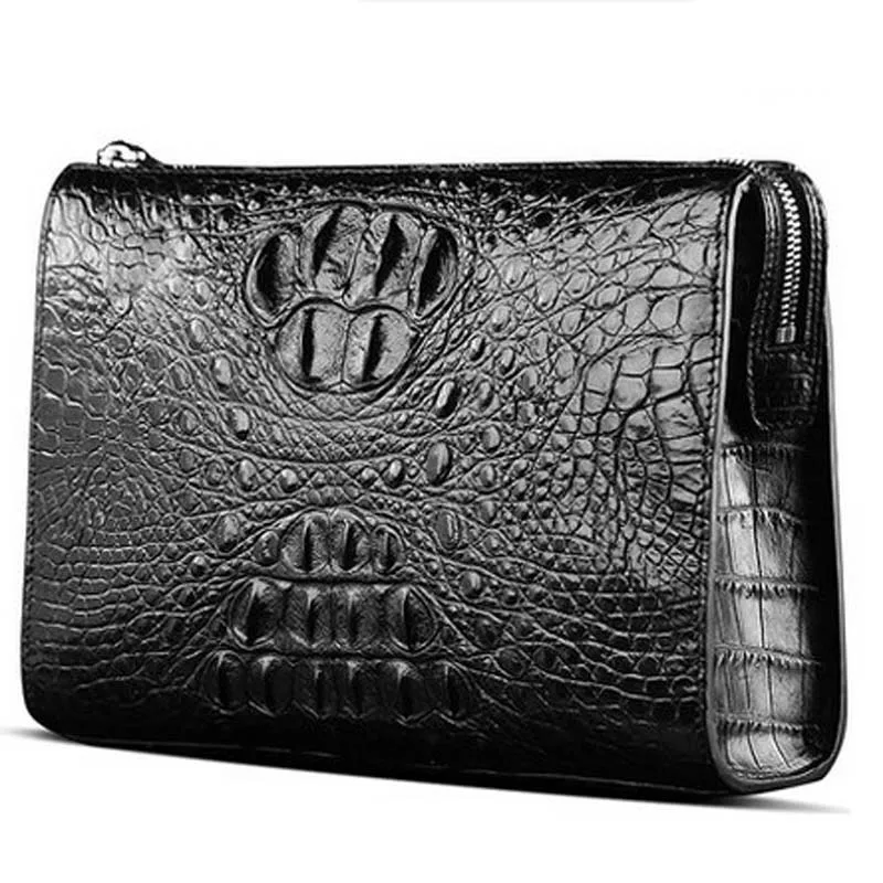 Сумка-клатч shidienni мужская из крокодиловой кожи, большая деловая сумочка на запястье, клатч 
Сумка-клатч shidienni мужская из крокодиловой кожи, большая деловая сумочка на запястье, клатч