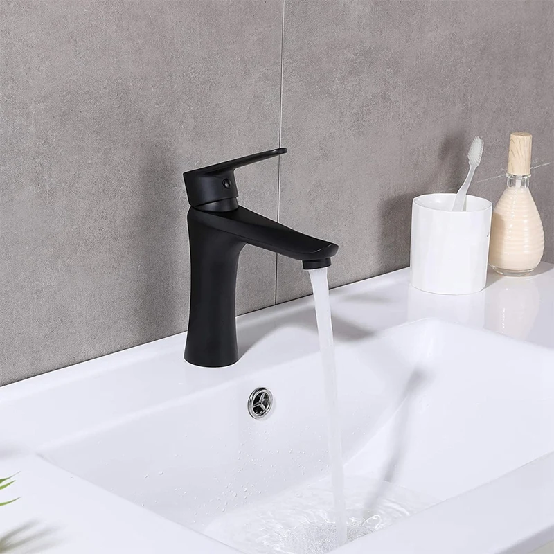 Wash Basin Mixer Tap,Brass Modern Single Lever Bathroom Tap,for Bathroom Sink 
Wash Basin Mixer Tap,Brass Modern Single Lever Bathroom Tap,for Bathroom Sink