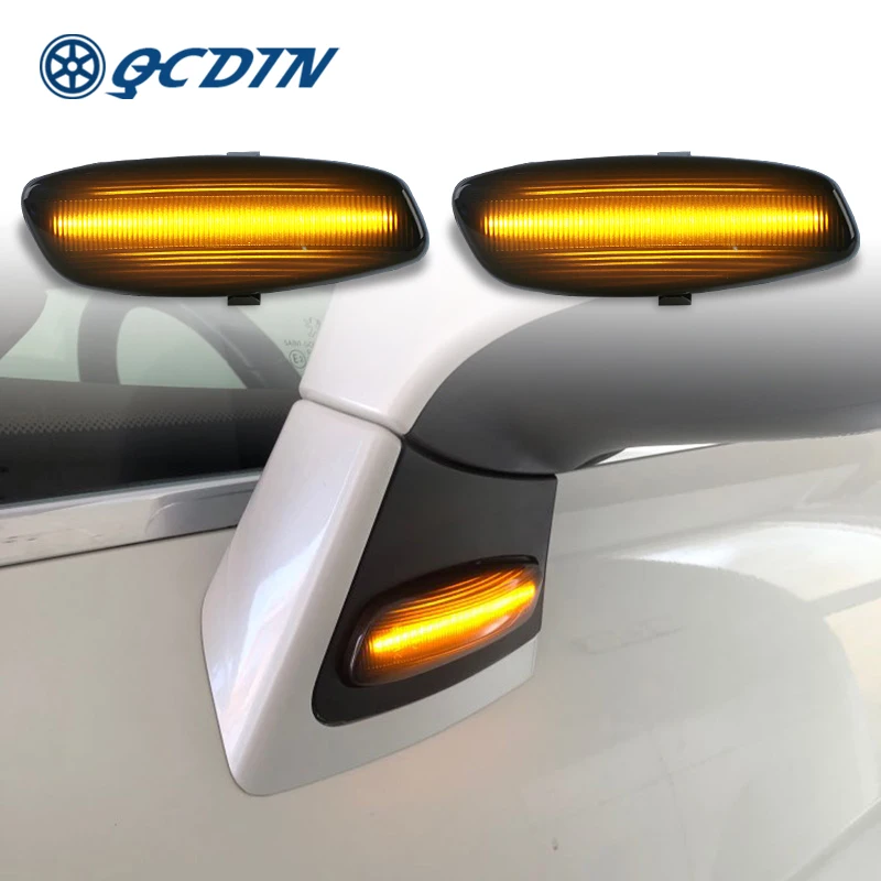 QCDIN For Peugeot 207 308 RCZ Citroen C4 C5 Flowing Amber LED Side Turn Signal For Citroen C4 Picasso 2006-2015 C3 2009-2017 DS3
QCDIN For Peugeot 207 308 RCZ Citroen C4 C5 Flowing Amber LED Side Turn Signal For Citroen C4 Picasso 2006-2015 C3 2009-2017 DS3